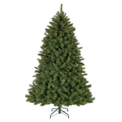 Sapin artificiel de Noël (H210 cm) Stockholm Vert finition perlée