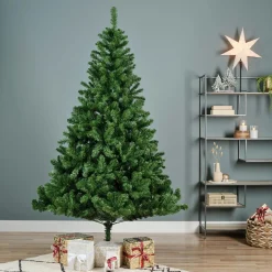 Sapin artificiel de Noël (H240 cm) Naturia Vert sapin