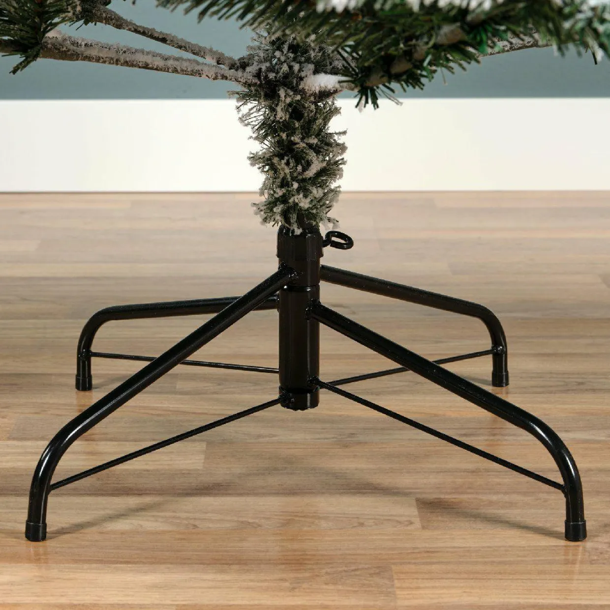 Sapin artificiel de Noël (H180 cm) King Vert enneigé