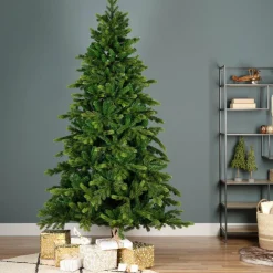 Sapin artificiel de Noël (H150 cm) Caucasia Nordmann Vert sapin