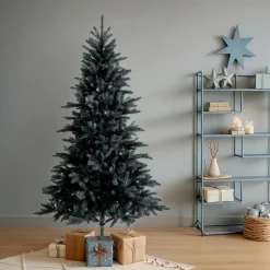 Sapin artificiel de Noël (H210 cm) Munich Noir