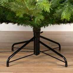 Sapin de Noël artificiel lumineux 550 LED (H210 cm) Glorious Vert sapin