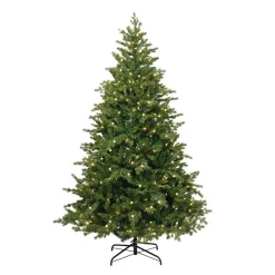 Sapin de Noël artificiel lumineux 480 LED (H210 cm) Idaho Vert sapin
