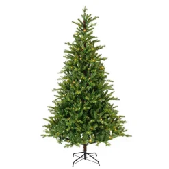 Sapin de Noël artificiel lumineux 740 LED (H270 cm) Allix Vert sapin