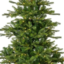 Sapin de Noël artificiel lumineux 250 LED (H150 cm) Glorious Vert sapin