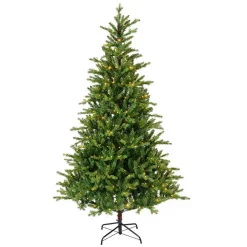 Sapin de Noël artificiel lumineux 5400 LED (H240 cm) Caucasia Nordmann Vert sapin