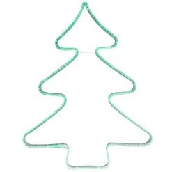 Sapin de Noël lumineux 192 LED Néon Vert