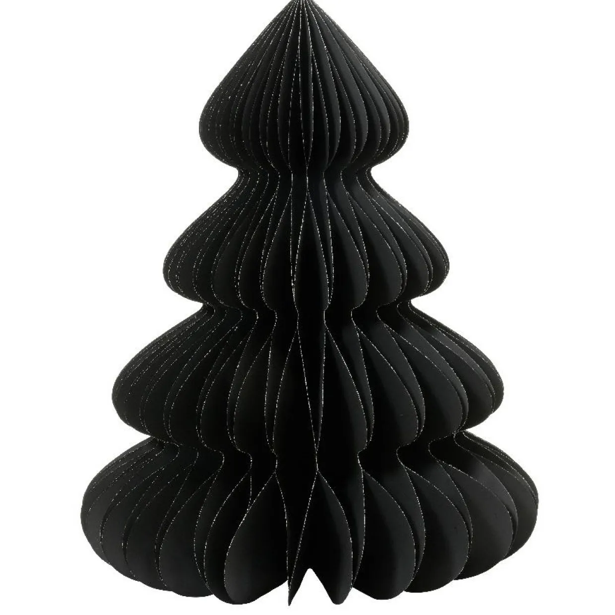 Sapin papier à poser (H90 cm) Fermeture Magnétique Noir