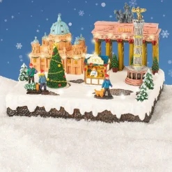 Scène de vie illuminée et musicale Berlin