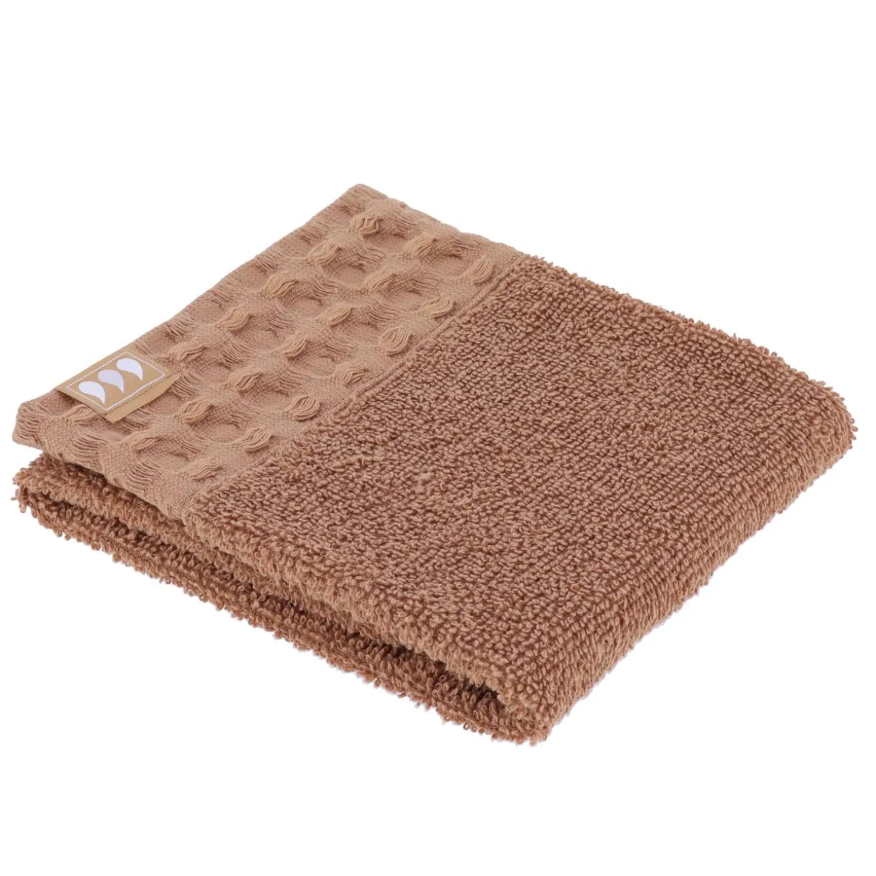 Serviette de bain coton (30 x 50 cm) Season Color Caramel