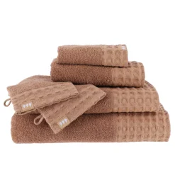 Serviette de bain coton (30 x 50 cm) Season Color Caramel