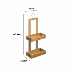 Serviteur douche bambou (H61 cm) Danny Naturel