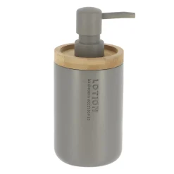 Set d'accessoires salle de bain Purebamboo Gris