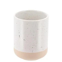 Set d'accessoires salle de bain grès moucheté Pietra Beige