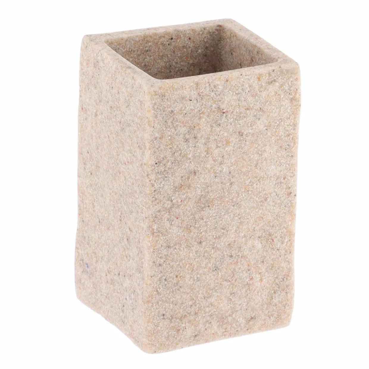 Set d'accessoires salle de bain Effet Pierre Naturel