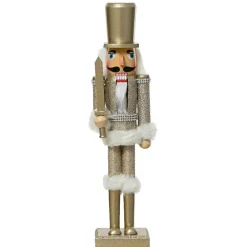 Soldat Casse-noisette en bois (H38 cm) Chevalier Champagne