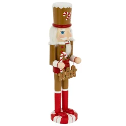 Soldat Casse-noisette en bois (H38 cm) Pain d'épices