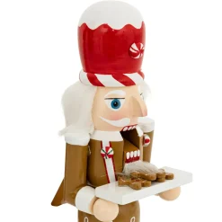 Soldat Casse-noisette en bois (H25 cm) Pain d'épices