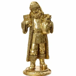 Statue Père Noël (H18 cm) Maestro en or