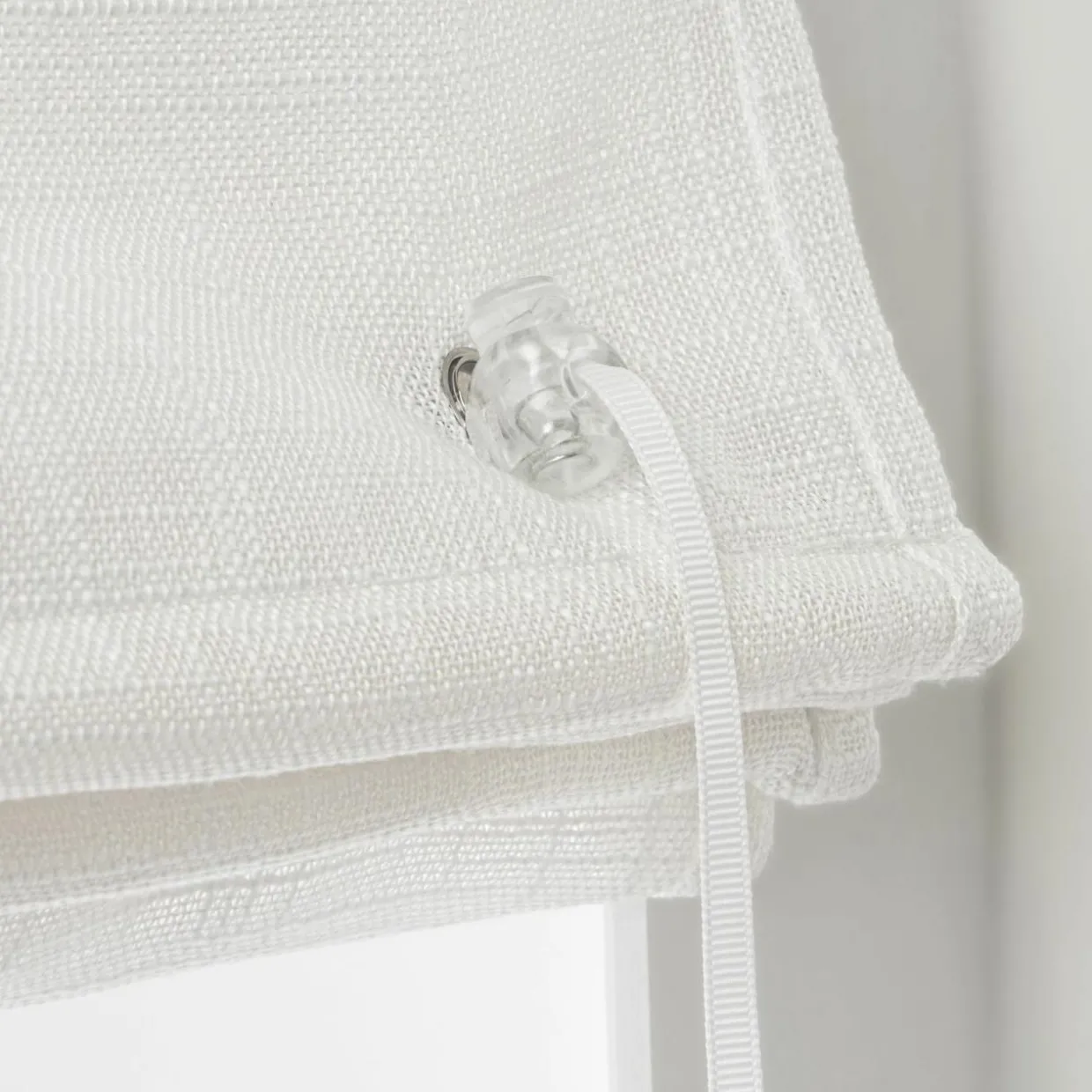 Store bateau passe tringle (45 x 180 cm) Robin Blanc