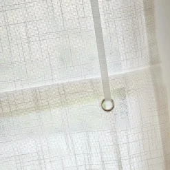 Store bateau passe tringle (90 x 180 cm) Robin Blanc