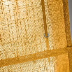 Store bateau passe tringle (90 x 180 cm) Robin Jaune ocre