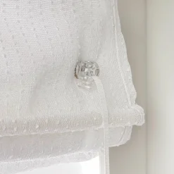 Store bateau passe tringle (90 x 180 cm) Arthur Blanc