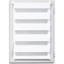 Store enrouleur Jour / Nuit (75 x 250 cm) Blanc