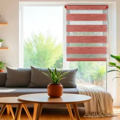 Store enrouleur Jour / Nuit (60 x 180 cm) Terracotta