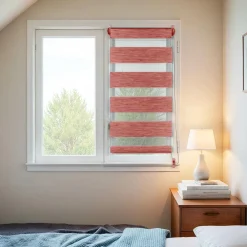 Store enrouleur Jour / Nuit (60 x 90 cm) Terracotta