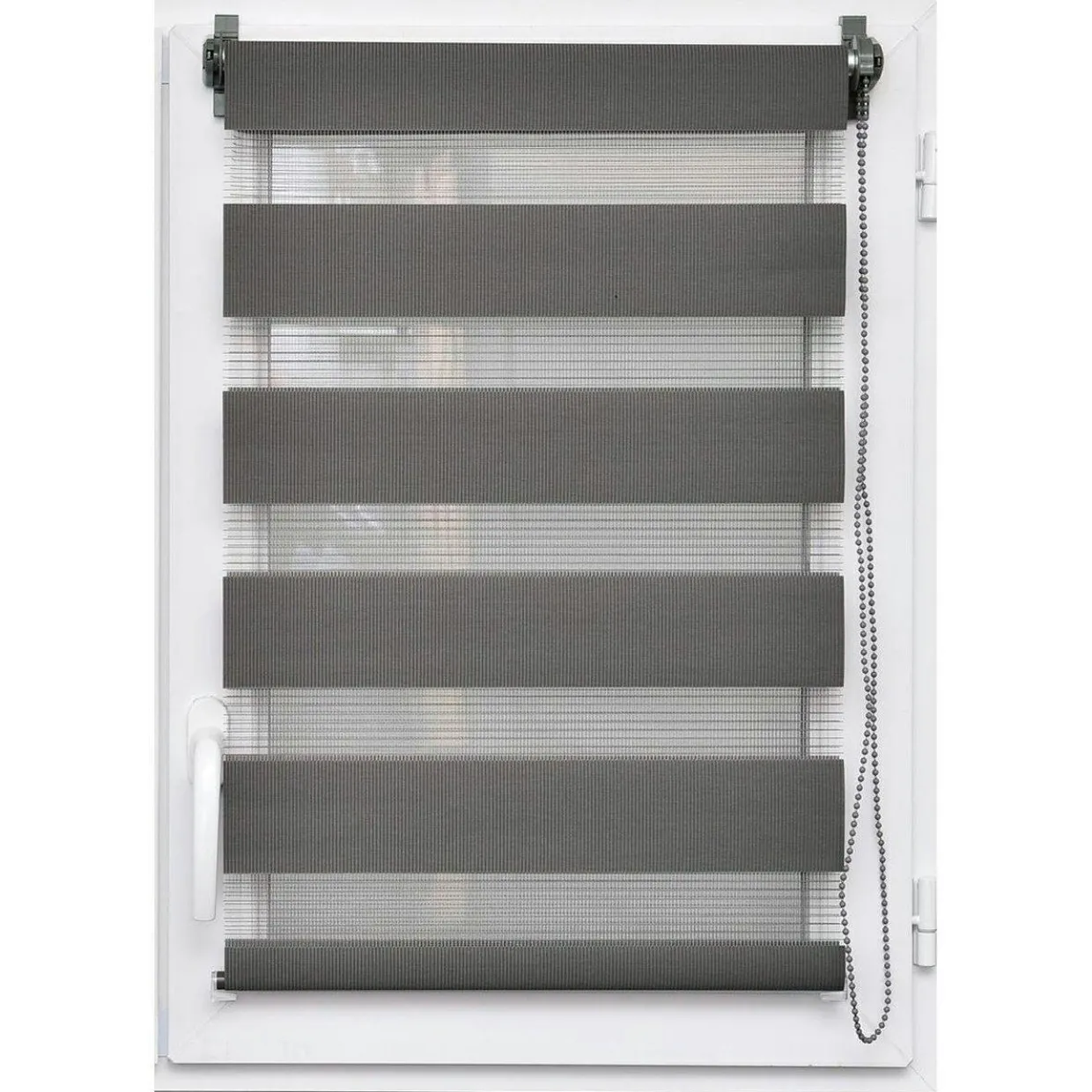 Store enrouleur Jour/Nuit (60 x 90 cm) Gris anthracite