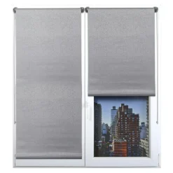 Store enrouleur occultant (90 x 180 cm) Lio Gris