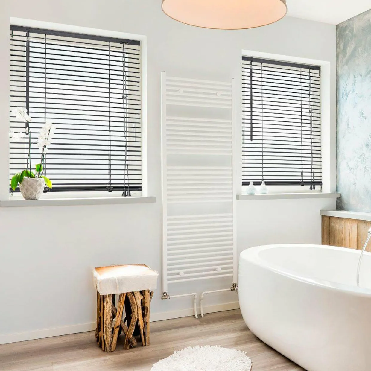 Store vénitien (90 x 180 cm) PVC Gris anthracite