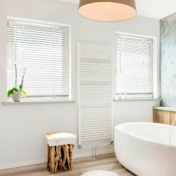 Store vénitien (90 x 180 cm) PVC Blanc