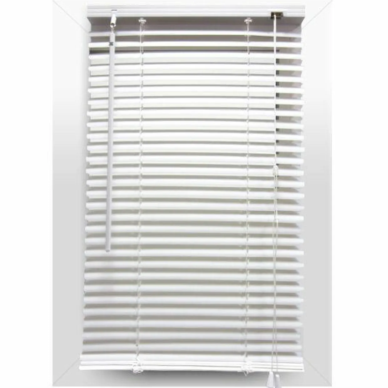 Store vénitien (40 x 130 cm) PVC Blanc