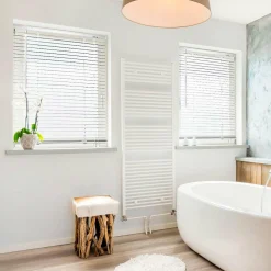 Store vénitien (40 x 130 cm) PVC Blanc