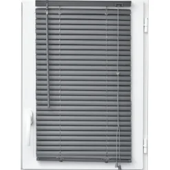 Store vénitien (60 x 130 cm) PVC Gris anthracite