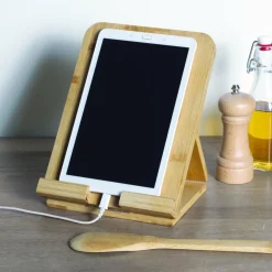 Support pour tablette en bois