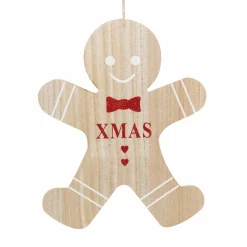 Suspension de Noël (H35 cm) Petit sablé Naturel