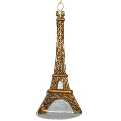 Suspension de Noël (H16 cm) Tour Eiffel Bronze