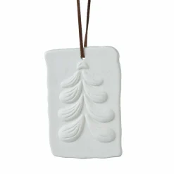 Suspension de sapin (H10 cm) Oli Blanc