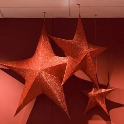 Suspension géante (D135 cm) Étoile de Noël Christmas Rouge