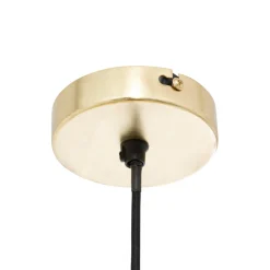 Suspension luminaire métal (56 x 42 cm) Arlo Or