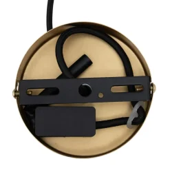 Suspension luminaire métal (56 x 42 cm) Arlo Or