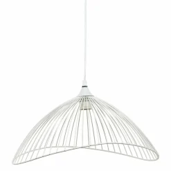 Suspension lumineuse filaire (D45 cm) Filla Blanche