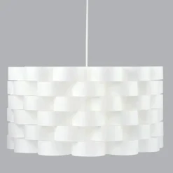 Suspension origami (D32 cm) Moki Blanche