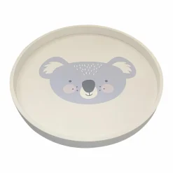 Table basse enfant bois (D30 cm) Koala Bleu