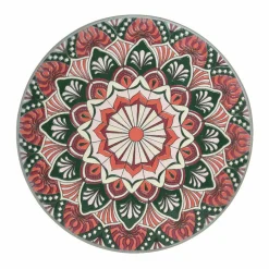 Table bistrot mosaïque Narbonne Taupe et rose