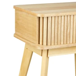Table de chevet bois (H54 cm) Tim Beige