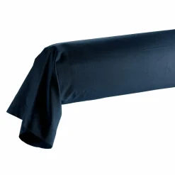 Taie de traversin coton bio (L185 cm) Biolina Bleu nuit